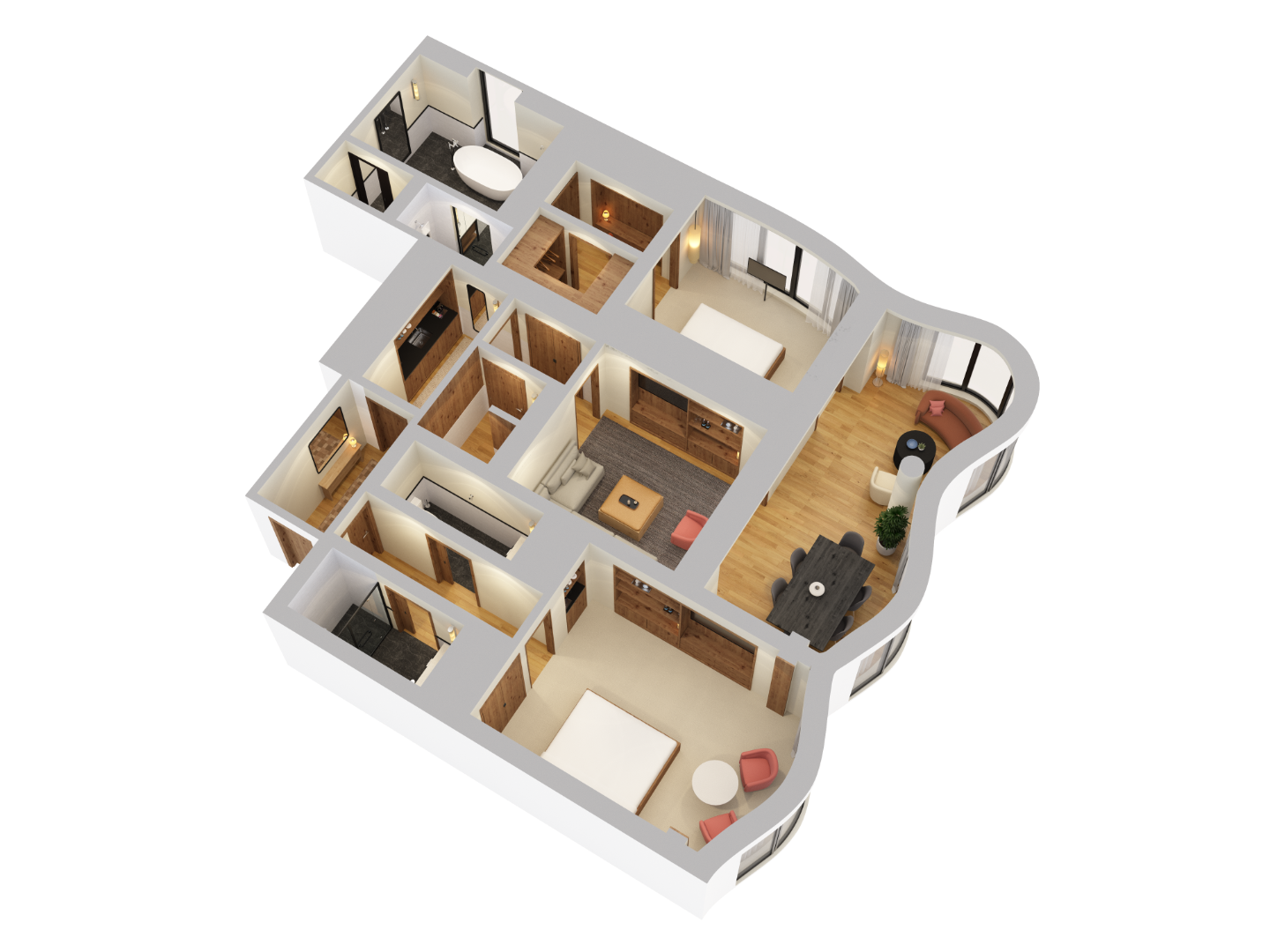 The image of Skyline Two Bedroom King Suite