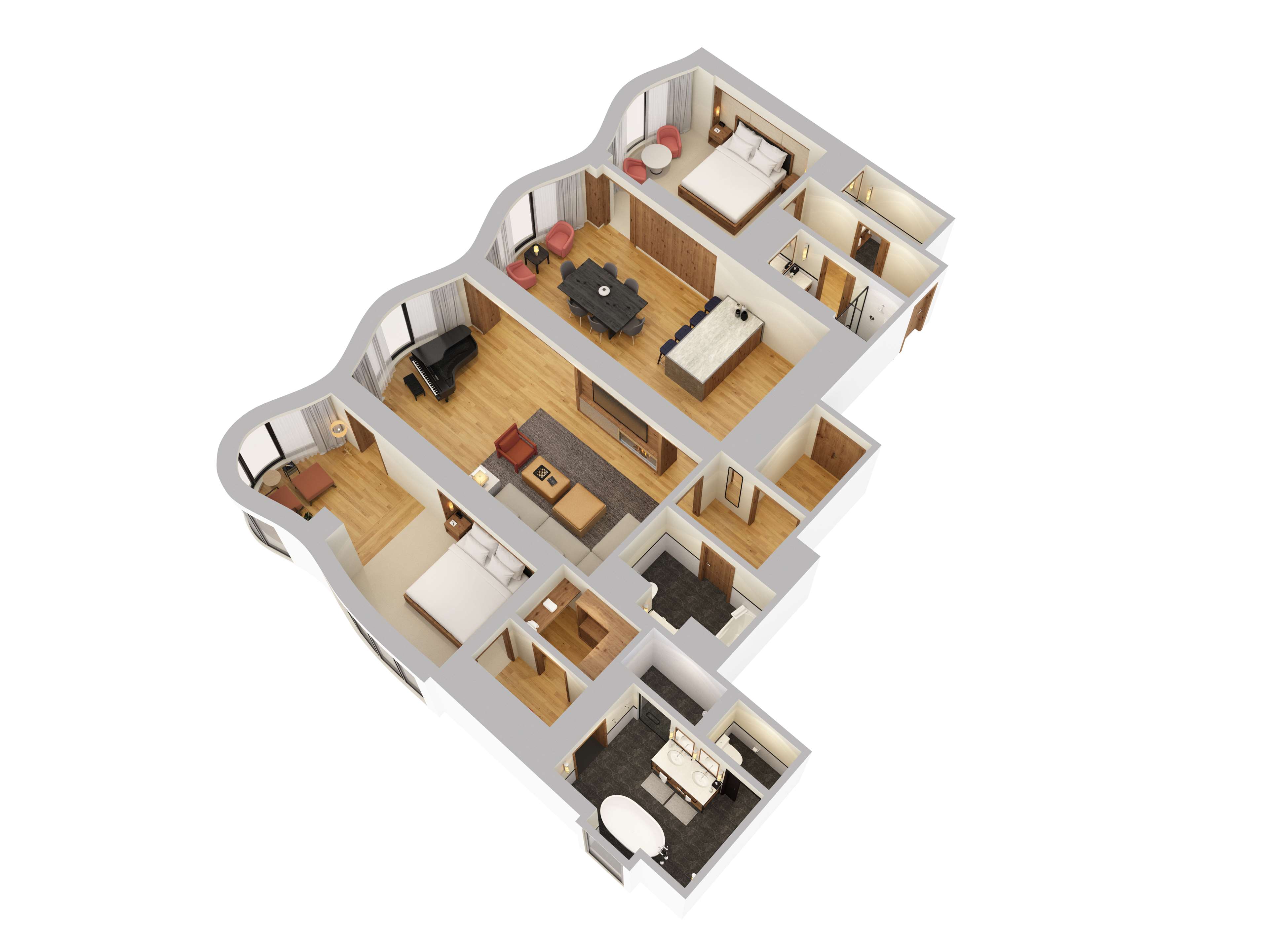 The image of Two Bedroom Pendry Suite