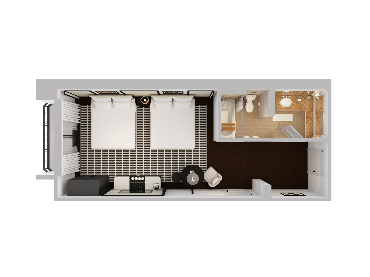 The image of Garden Queen Queen Accessible