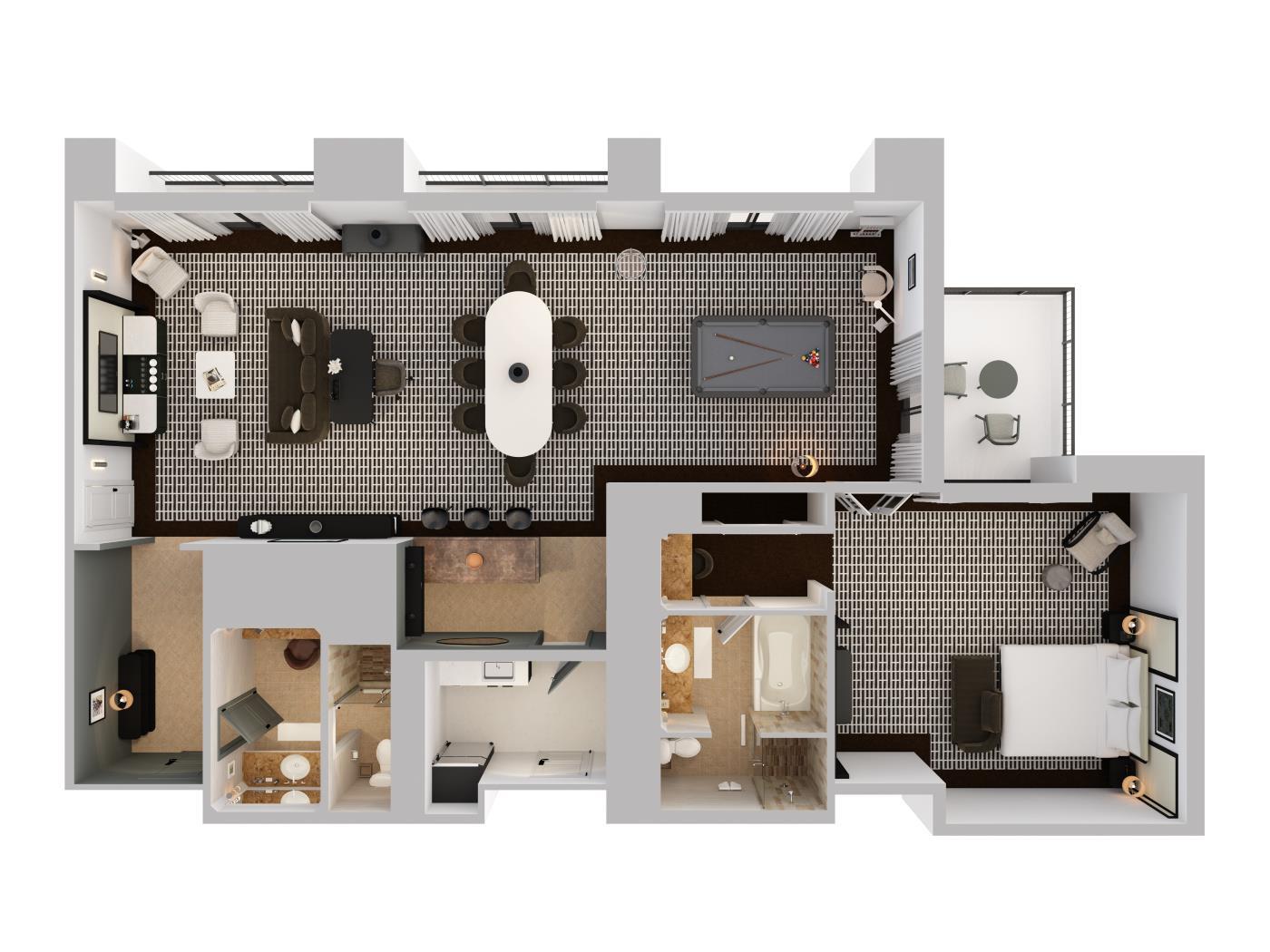 The Pendry Suite (One Bedroom)
